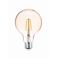 LED Filament spuldze E27 G95 4W 230V 2200K 400lm COG gold. цена и информация | Лампочки | 220.lv