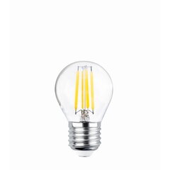 LED Filament spuldze E27 G45 4W 230V 2700K 470lm COG clear. цена и информация | Лампочки | 220.lv