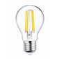 LED Filament spuldze E27 A60 4W 230V 2700K 470lm COG clear. cena un informācija | Spuldzes | 220.lv