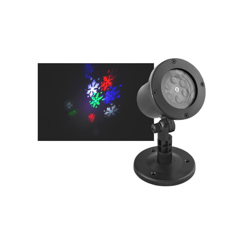 LED 4W IP44 projektors sniegpārslas cena un informācija | Āra apgaismojums | 220.lv