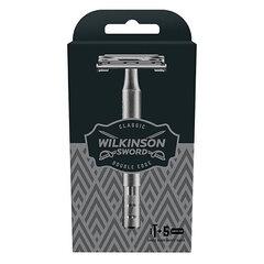 Wilkinson Sword Double Edge Classic - Metal razor for men цена и информация | Косметика и средства для бритья | 220.lv