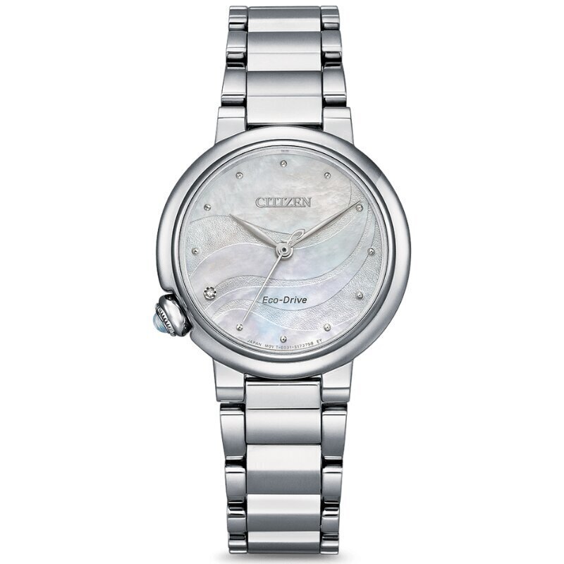 Sieviešu pulkstenis Citizen Eco-Drive Diamond EM0910-80D cena un informācija | Sieviešu pulksteņi | 220.lv
