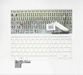 Клавиатура SAMSUNG NP905S3G NP910S3G NP915S3G, белая цена и информация | Аксессуары для компонентов | 220.lv