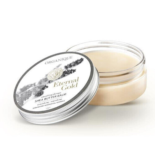 Mitrinošs ķermeņa balzams ar šī sviestu sausai un jutīgai ādai Organique Eternal Gold Golden Shea Butter Balm 200 ml cena un informācija | Ķermeņa krēmi, losjoni | 220.lv