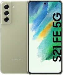 Samsung Galaxy S21 FE 5G 6/128GB Light Green SM-G990BLGFEUE kaina ir informacija | Мобильные телефоны | 220.lv