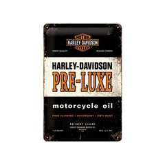 Metāla plāksne 20 x 30 cm, Harley-Davidson Pre-Luxe cena un informācija | Interjera priekšmeti | 220.lv