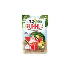 Metāla plāksne 20 x 30 cm, Watermelon Summer Shake cena un informācija | Interjera priekšmeti | 220.lv