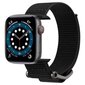 Aproce Spigen DuraPro FLEX, piemērota Apple Watch 4 / 5 / 6 / 7 / SE (42 / 44 / 45 mm), melna cena un informācija | Viedpulksteņu un viedo aproču aksesuāri | 220.lv