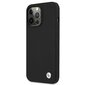 Case BMW BMHCP13XSILBK iPhone 13 Pro Max 6.7 "black / black hardcase Silicone Signature цена и информация | Telefonu vāciņi, maciņi | 220.lv