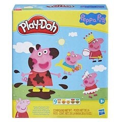 PLAY DOH plastilīna komplekts Peppa Pig, F14975L0 cena un informācija | Attīstošās rotaļlietas | 220.lv