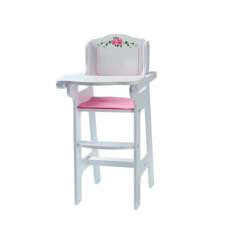 Koka krēsls Phoohi lellei, 45 cm cena un informācija | Rotaļlietas meitenēm | 220.lv