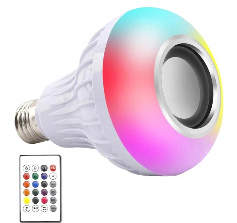 E27 LED RGB spuldze ar Bluetooth. цена и информация | Spuldzes | 220.lv