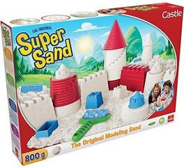 Kinētiskās smiltis Super Sand Castle, 800 g cena un informācija | Attīstošās rotaļlietas | 220.lv