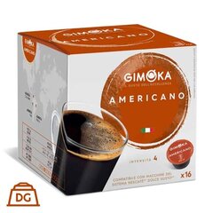 Gimoka AMERICANO Dolce Gusto®* kafijas kapsulas, 16 gab. cena un informācija | Kafija, kakao | 220.lv