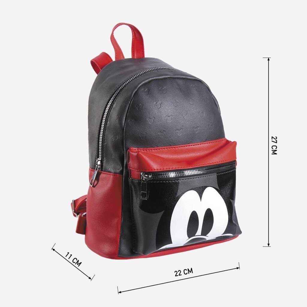 Mugursoma Disney Mickey 22*27 cm cena un informācija | Skolas somas | 220.lv