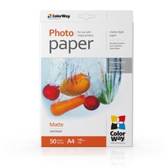 Biroja papīrs ColorWay A4 190 g/m 50 lapas cena un informācija | Burtnīcas un papīra preces | 220.lv