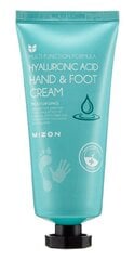 Roku un kāju krēms ar hialuronskābi Mizon Hyaluronic Acid Hand and Foot Cream 100 ml cena un informācija | Ķermeņa krēmi, losjoni | 220.lv