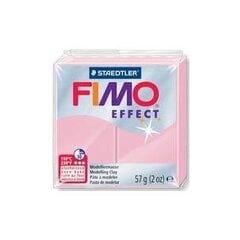 Modelīns Fimo Effect Light pink, 56 g, rozā cena un informācija | Modelēšanas un zīmēšanas piederumi | 220.lv