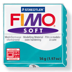 Modelīns Fimo Soft Peppermint, 56 g, piparmētru cena un informācija | Modelēšanas un zīmēšanas piederumi | 220.lv