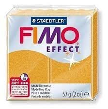 Моделин Fimo Effect Gold, 56 гр., золотой цена и информация | Принадлежности для рисования, лепки | 220.lv