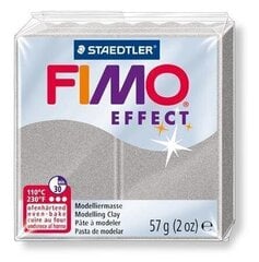 Modelīns Fimo Effect Light silver, 56 g, pelēks cena un informācija | Modelēšanas un zīmēšanas piederumi | 220.lv