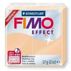 Modelīns Fimo Effect Peach, 56 g, oranžs cena un informācija | Modelēšanas un zīmēšanas piederumi | 220.lv