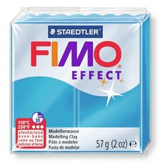 Modelīns Fimo Effect Trans. blue, 56 g, zils цена и информация | Принадлежности для рисования, лепки | 220.lv