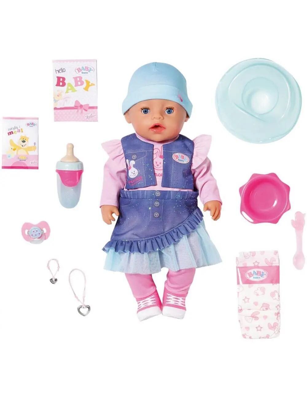 Кукла Baby Born Magic Girl JEANS Exlusive 43 см цена | 220.lv