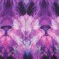 Lina audums, 100x150 cm, melns/violets cena un informācija | Audumi | 220.lv