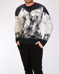 Vīriešu džemperis "Winter", tumši zils, H4217-45855 цена и информация | Мужские свитера | 220.lv