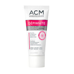 Pīlinga maska ACM Dépiwhite Whitening Peel-Off Mask 40 ml cena un informācija | Sejas maskas, acu maskas | 220.lv