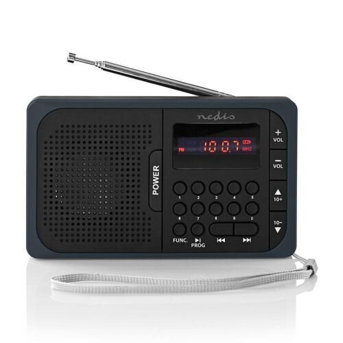 Nedis RDFM2100GY cena un informācija | Radioaparāti, modinātājpulksteņi | 220.lv