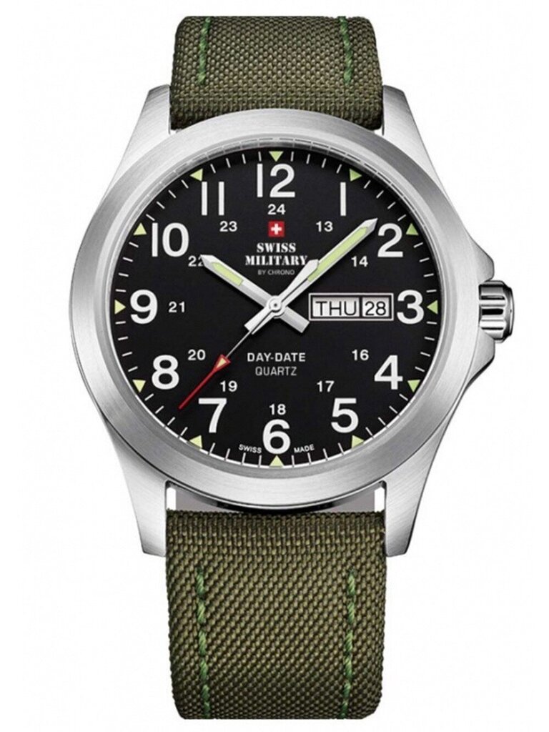Vīriešu pulkstenis Swiss Military by Chrono SMP36040.05 cena un informācija | Vīriešu pulksteņi | 220.lv
