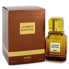 Parfimērijas ūdens Ajmal Amber Santal EDP sievietēm/vīriešiem 100 ml цена и информация | Женские духи | 220.lv