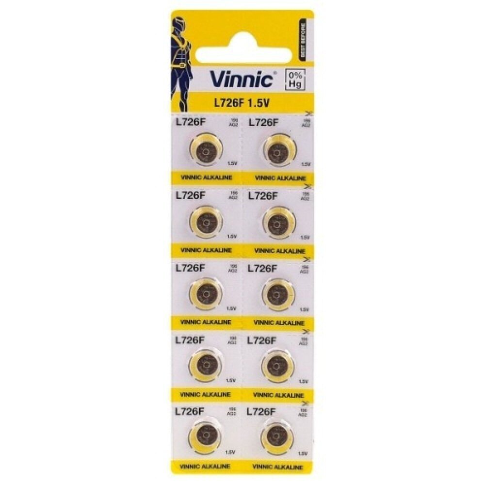 VINNIC AG2-10BB BLISTERA IEPAKOJUMĀ 10GB. cena un informācija | Baterijas | 220.lv