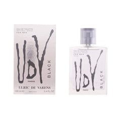 Tualetes ūdens Ulric De Varens UDV Black EDT vīriešiem, 100 ml цена и информация | Мужские духи | 220.lv