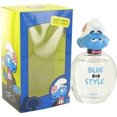 Tualetes ūdens The Smurfs Blue Style Vanity edt 100 ml cena un informācija | Bērnu smaržas | 220.lv