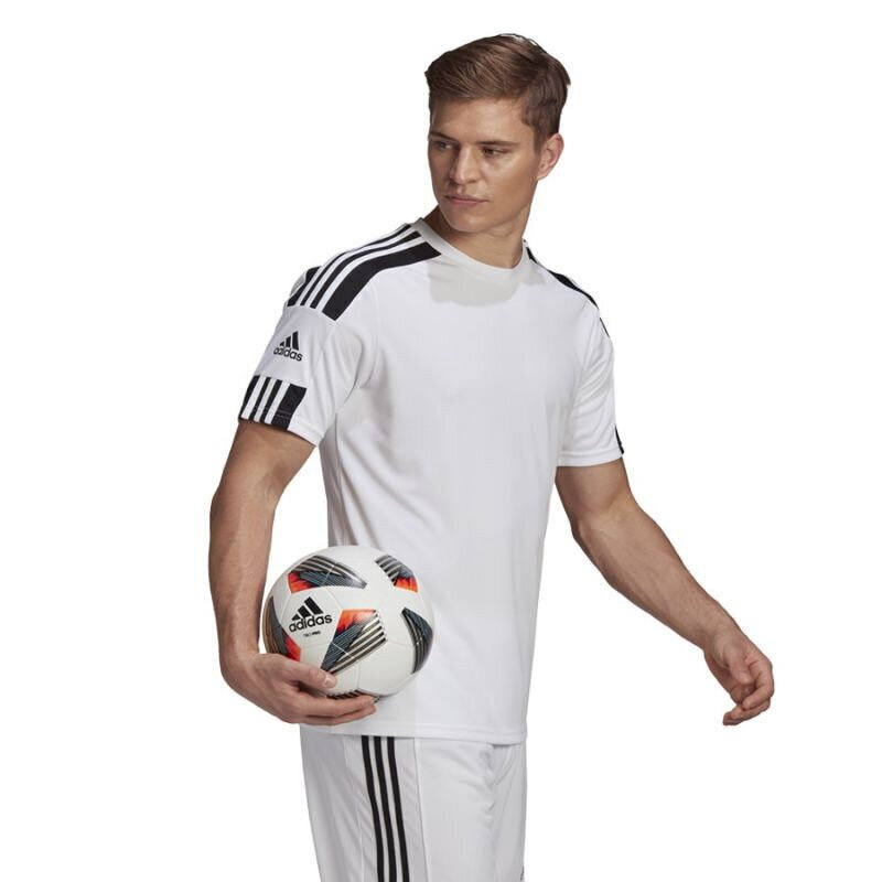 T-krekls vīriešiem Adidas Squadra 21 JSY M GN5723, balts цена и информация | Vīriešu T-krekli | 220.lv