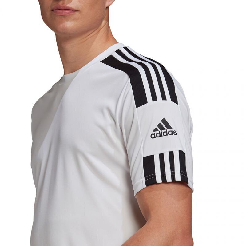 T-krekls vīriešiem Adidas Squadra 21 JSY M GN5723, balts цена и информация | Vīriešu T-krekli | 220.lv