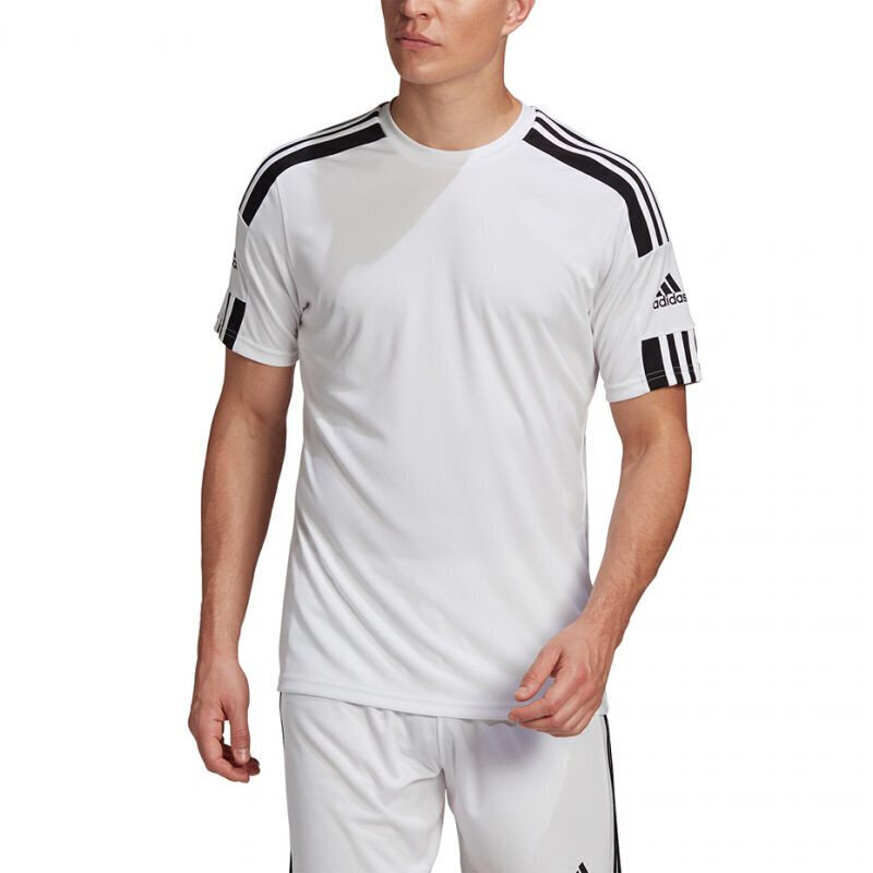 T-krekls vīriešiem Adidas Squadra 21 JSY M GN5723, balts цена и информация | Vīriešu T-krekli | 220.lv