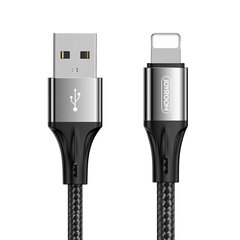 Кабель Joyroom USB - Lightning 3 А, 1 м, черный (S-1030N1) цена и информация | Кабели для телефонов | 220.lv