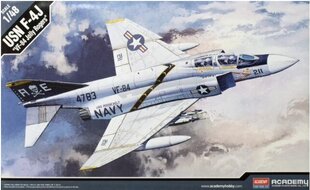 Склеиваемая модель Academy 12305 F-4J "VF-84 JOLLY ROGERS" 1/48 цена и информация | Склеиваемые модели | 220.lv