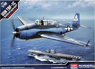 Склеиваемая модель Academy 12340 USN TBF-1C "Battle of Leyte Gulf" 1/48 цена и информация | Склеиваемые модели | 220.lv