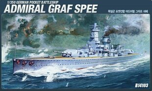 Līmējamais modelis Academy 14103 GRAF SPEE 1/350 cena un informācija | Līmējamie modeļi | 220.lv