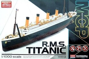 Собираемая модель Academy 14217 RMS TITANIC 1/100 цена и информация | Склеиваемые модели | 220.lv