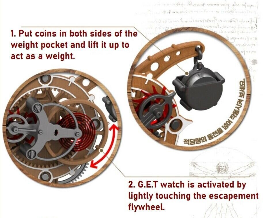 Līmējamais modelis Academy 18185 G.E.T. Clock Leonardo Da Vinci cena un informācija | Līmējamie modeļi | 220.lv