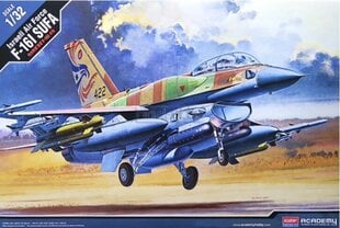 Līmējamais modelis Academy 12105 F-16I SUFA 1/32 цена и информация | Склеиваемые модели | 220.lv