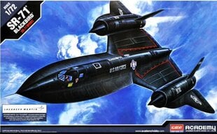 Līmējamais modelis Academy 12448 SR-71 BLACKBIRD 1/72 cena un informācija | Līmējamie modeļi | 220.lv