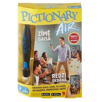 Spēle Zīmējums gaisā PICTIONARY AIR, latviešu valodā cena un informācija | Galda spēles | 220.lv