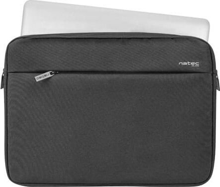 NATEC klēpjdatora soma Clam 14,1 collas, melna cena un informācija | Somas portatīvajiem datoriem | 220.lv
